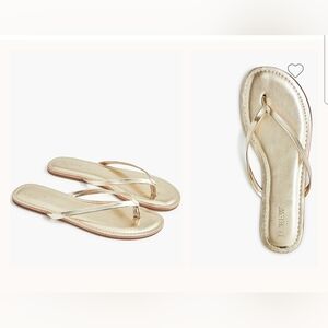 J. Crew Metallic Gold Women's Sandals